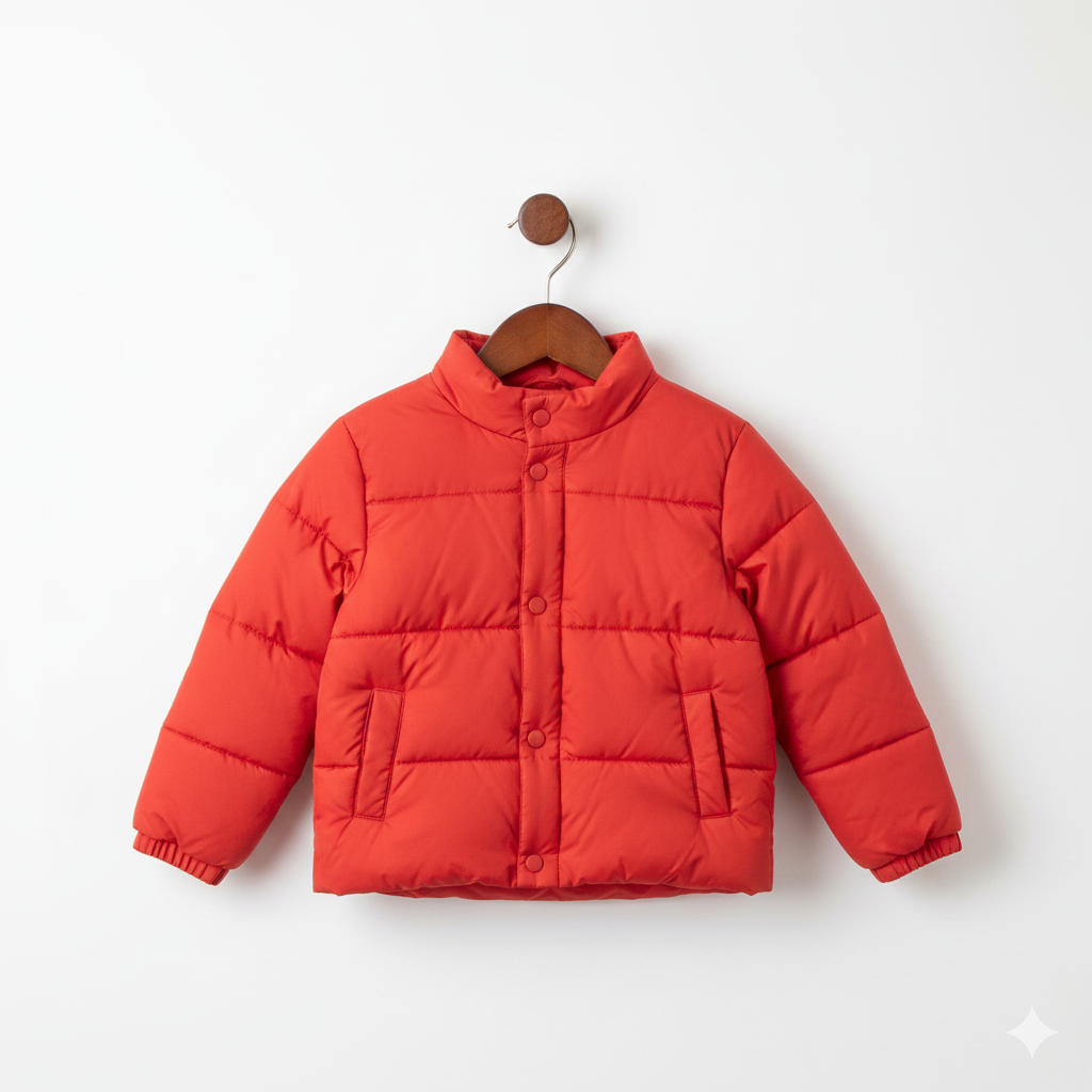 Red Puffer Jacket